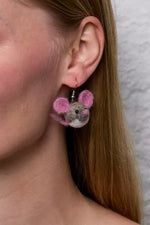 Felted Earrings