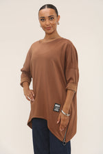 SIDE ZIP SWEAT