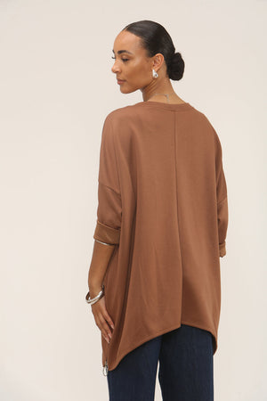 SIDE ZIP SWEAT