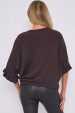 FRILL SLEEVE JUMPER