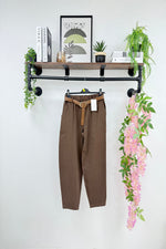 BELTED BALOON TROUSER