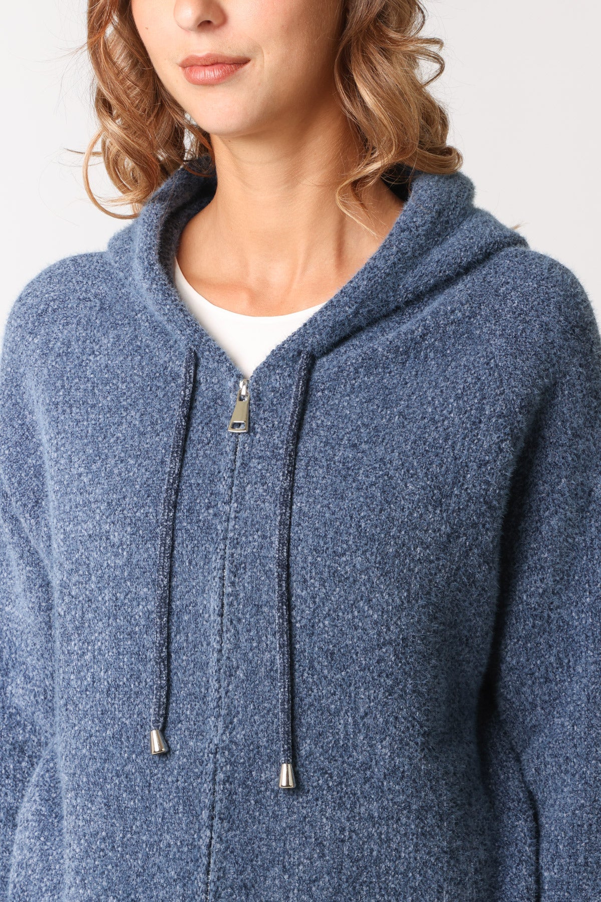 ZIP UP COSY HOODIE