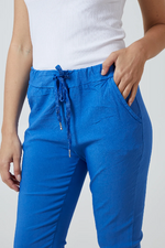 MAGIC PLAIN SUPER STRETCH CRUSHED TROUSERS