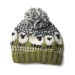 Chunky Knit Sheep Bobble Hat WH24