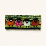 Teal Sheep Wool Accessories