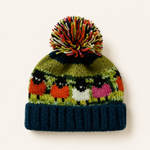 Teal Sheep Wool Accessories