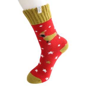 Winter Festive Sausage Dogs Red