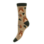 Bears Wool Blend Socks WS501 4-7