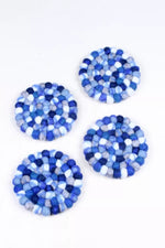 Finisterre Blue Pebble Coaster