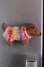 Handmade Felt Animal Fridge Magnets