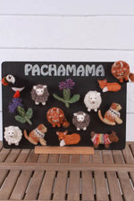 Handmade Felt Animal Fridge Magnets
