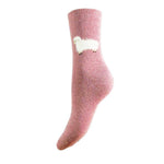 Thick Wool-Blend Fluffy Sheep Socks