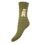 Fluffy Polar Bear Socks