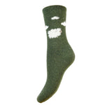 Fluffy Sheep & Clouds Wool Blend Socks