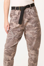 Italian Belted Camouflage Trousers