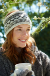 Classic Fairisle Headband Natural