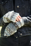 Classic Fairisle Glove Mitts Natural