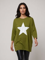 Oversized Star Top