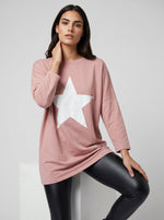 Oversized Star Top