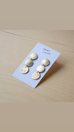 Steren Gold Statement Earrings