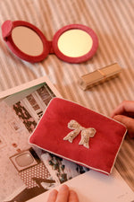 PEARL BOW SMALL POUCH