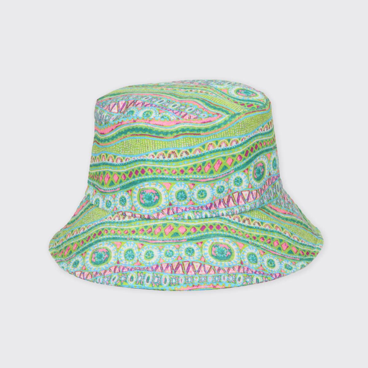 Melina Bucket Hat Green- One Size