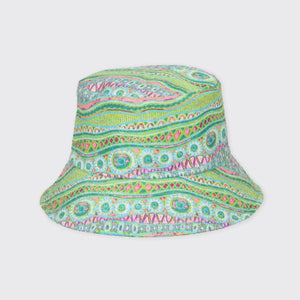 Melina Bucket Hat Green- One Size