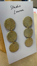 Steren Gold Statement Earrings