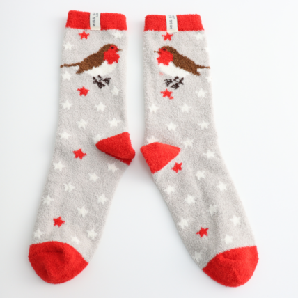 Festive Fluffy Robin