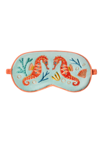 LAVENDER EYE MASK - SPARKLING SEAHORSE - AQUA