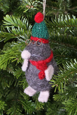 Handmade Felt Christmas Tree Decorations
