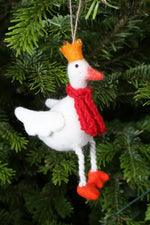 Handmade Felt Christmas Tree Decorations