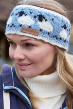 Sheep (Merino) Headband Blue