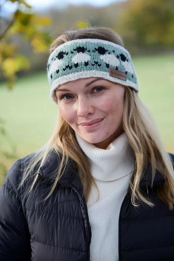 Sheep (Merino) Headband Green