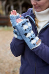 Sheep (Merino) Handwarmers Blue