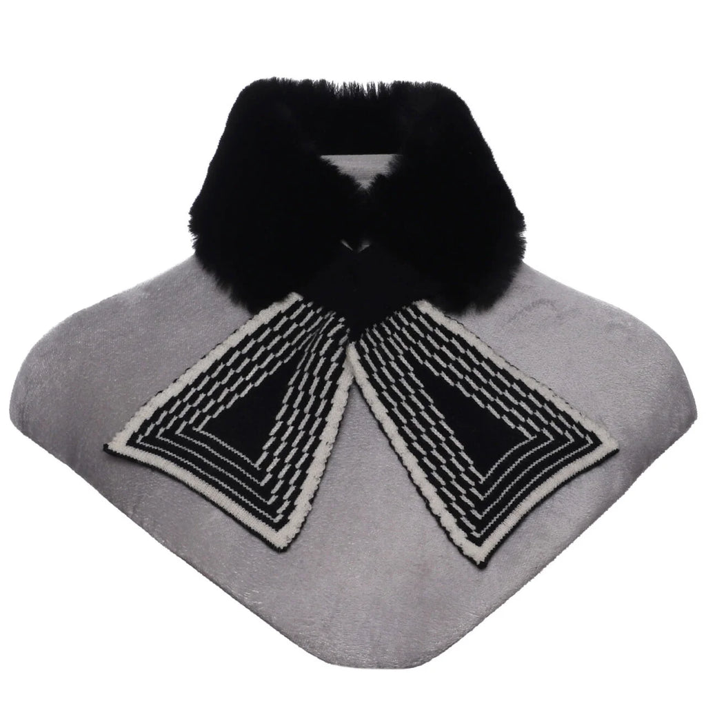Faux Fur Pull Through Scarf
