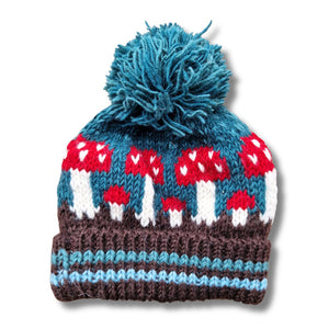 Mushroom Bobble Hat