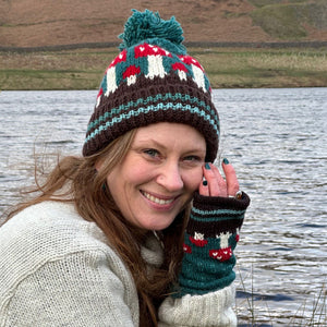 Mushroom Bobble Hat