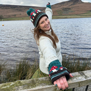 Mushroom Bobble Hat