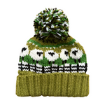 Spring sheep bobble hat