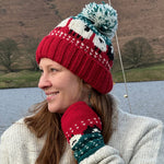 Chunky Knitted Sheep Bobble Hat
