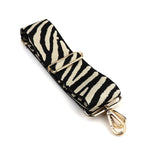 Zebra print interchangeable bag strap 81504