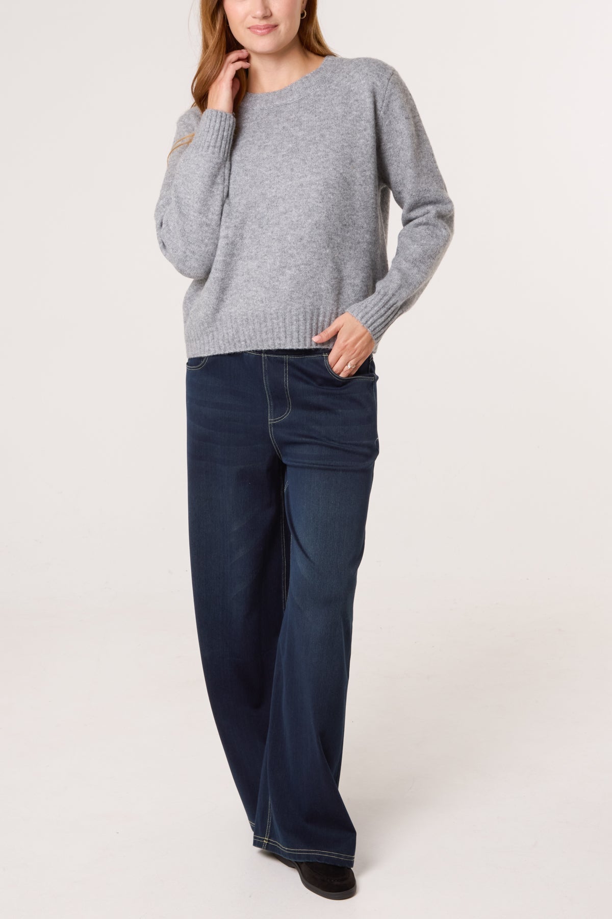 OPEN BACK KNOT JUMPER