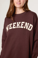 WEEKEND CREW NECK SWEATSHIRT