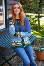 Snowy Sheep Cardigan