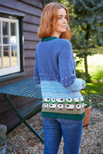 Snowy Sheep Cardigan