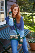 Snowy Sheep Cardigan