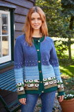 Snowy Sheep Cardigan