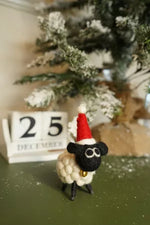 Mini Christmas Sheep Decoration