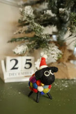 Mini Christmas Sheep Decoration